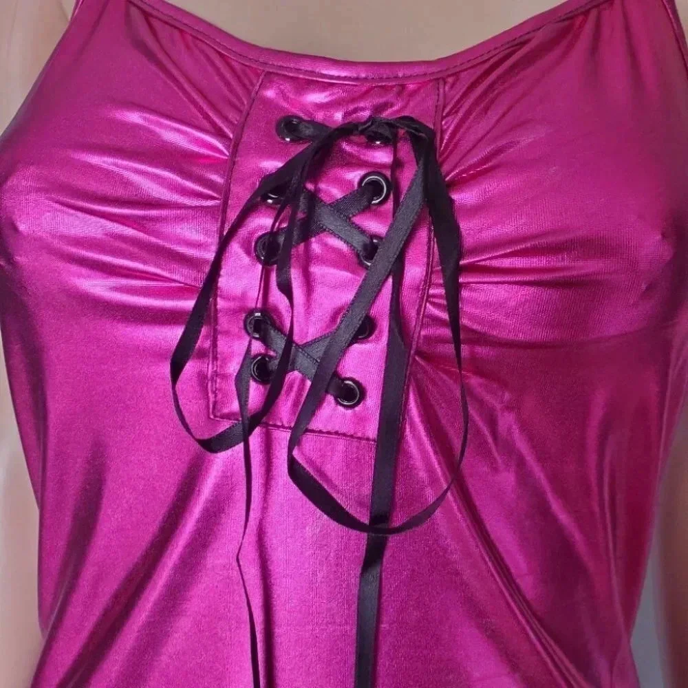 Pink Halter Slip
